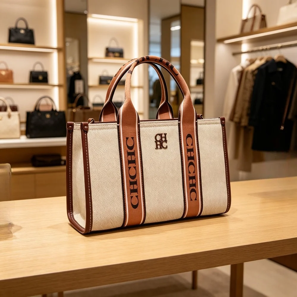 CHHC 2026 Minimalist Style Square Tote Bag Women's Canvas Bag European American Fashion Crossbody Bag
CHHC 2026 Minimalist Style Square Tote Bag Women's Canvas Bag European American Fashion Crossbody Bag