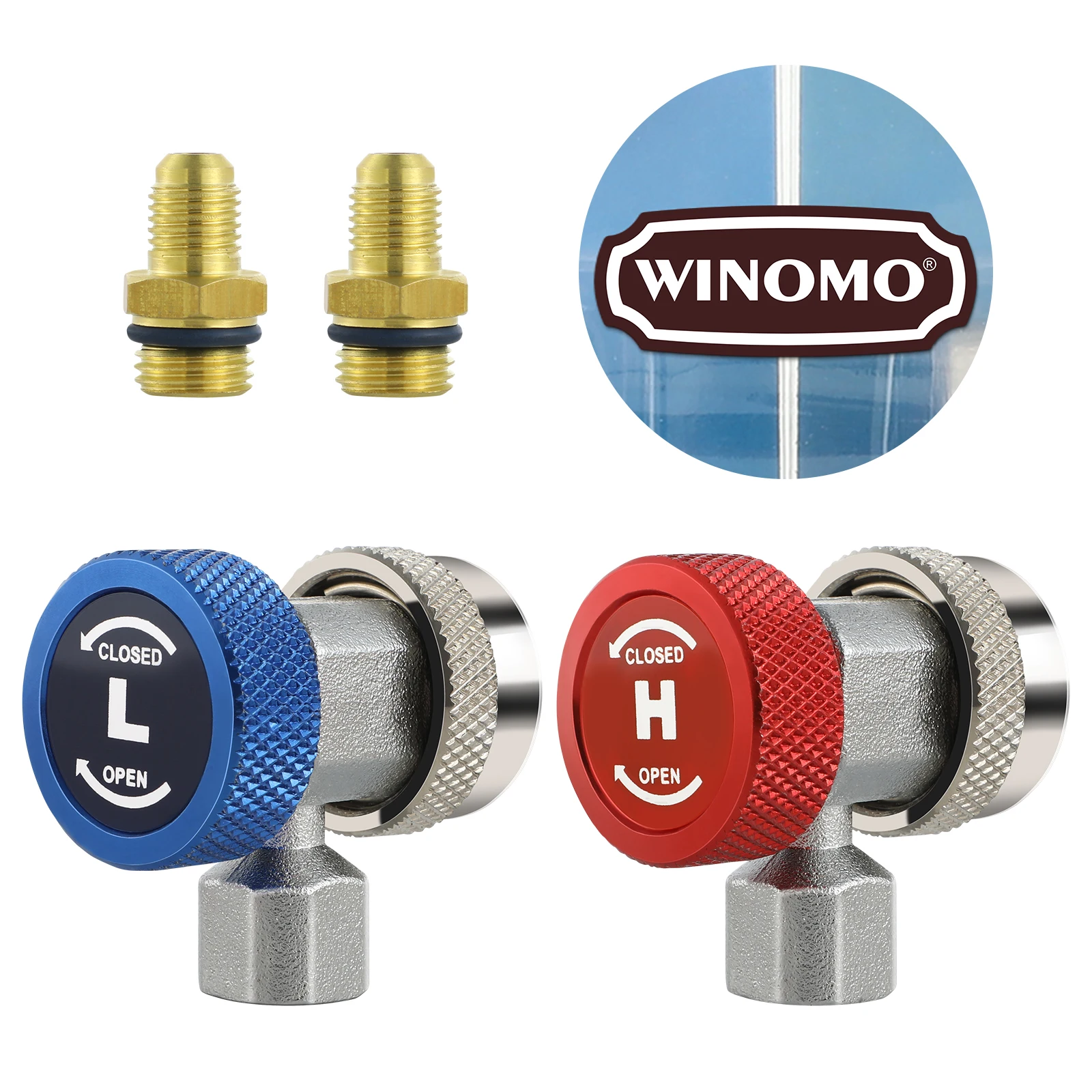 Air Conditioner Tool Connector Set R134a Coupler Quick Adapter Car Refrigerant Manifold Gauge 1 4 Male Flare Side Fitting
Air Conditioner Tool Connector Set R134a Coupler Quick Adapter Car Refrigerant Manifold Gauge 1 4 Male Flare Side Fitting