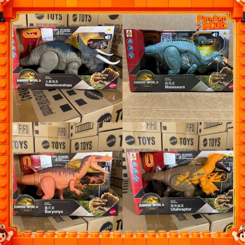 Jurassic World Rebirth Movie Sound Effect Attack Series Realistic Collectible Dinosaur Action Figure Model Toy Gift
Jurassic World Rebirth Movie Sound Effect Attack Series Realistic Collectible Dinosaur Action Figure Model Toy Gift