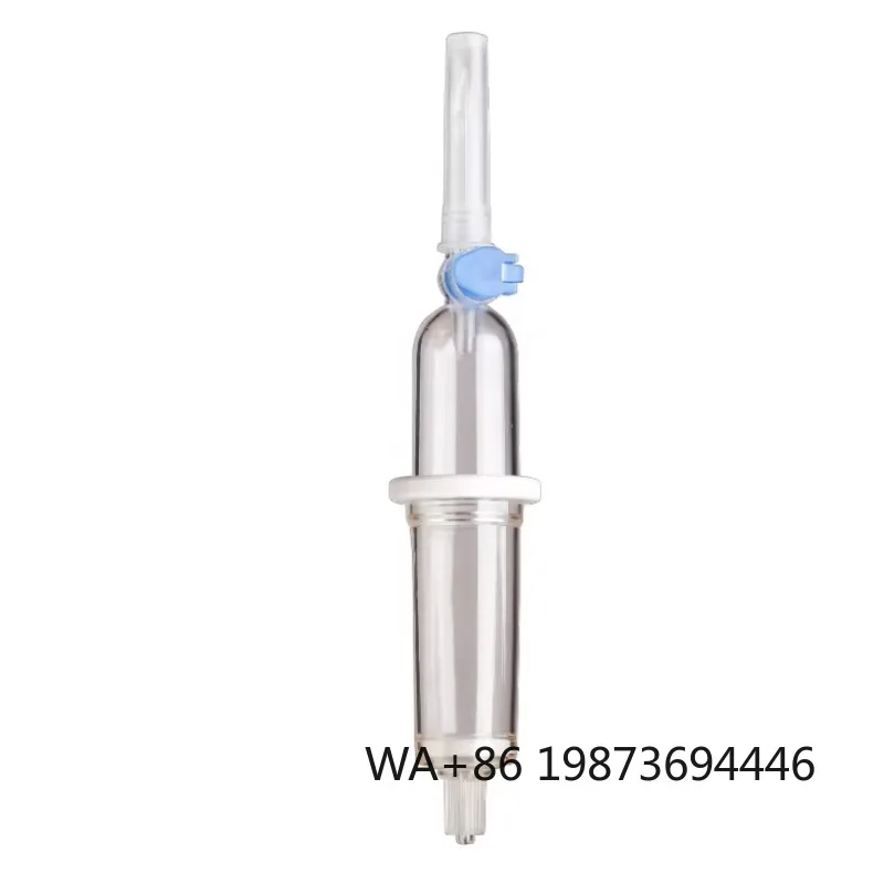 Factory Supply Hospital Medical Disposable IV Set Air Stop Drip Chamber
Factory Supply Hospital Medical Disposable IV Set Air Stop Drip Chamber