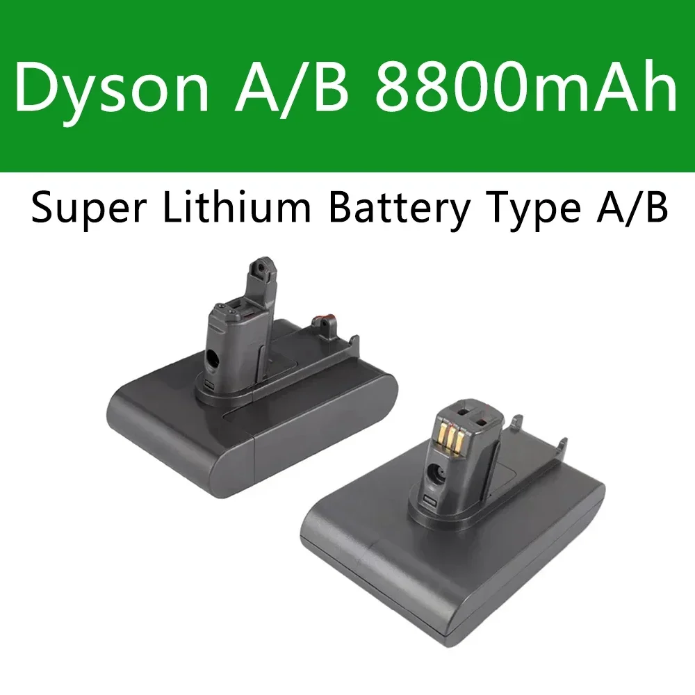Литий-ионный аккумулятор Dyson, 22,2 в, 8800 мАч, подходит для TypeA или B, Вакуумный Аккумулятор для Dyson DC35, DC45, DC31, DC34, DC44, DC31, Animal DC35 Animal
Литий-ионный аккумулятор Dyson, 22,2 в, 8800 мАч, подходит для TypeA или B, Вакуумный Аккумулятор для Dyson DC35, DC45, DC31, DC34, DC44, DC31, Animal DC35 Animal