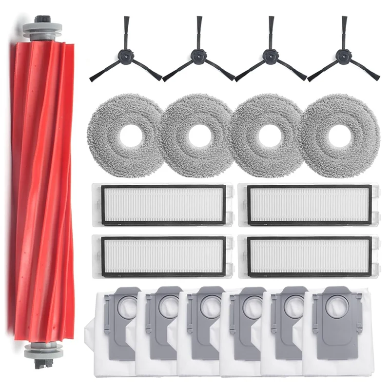 ABJY-For Roborock Q Revo/Roborock P10 Accessories Robot Vacuum Cleaner Filter, Side Brushes, Roller Brushes Replacement Parts
ABJY-For Roborock Q Revo/Roborock P10 Accessories Robot Vacuum Cleaner Filter, Side Brushes, Roller Brushes Replacement Parts