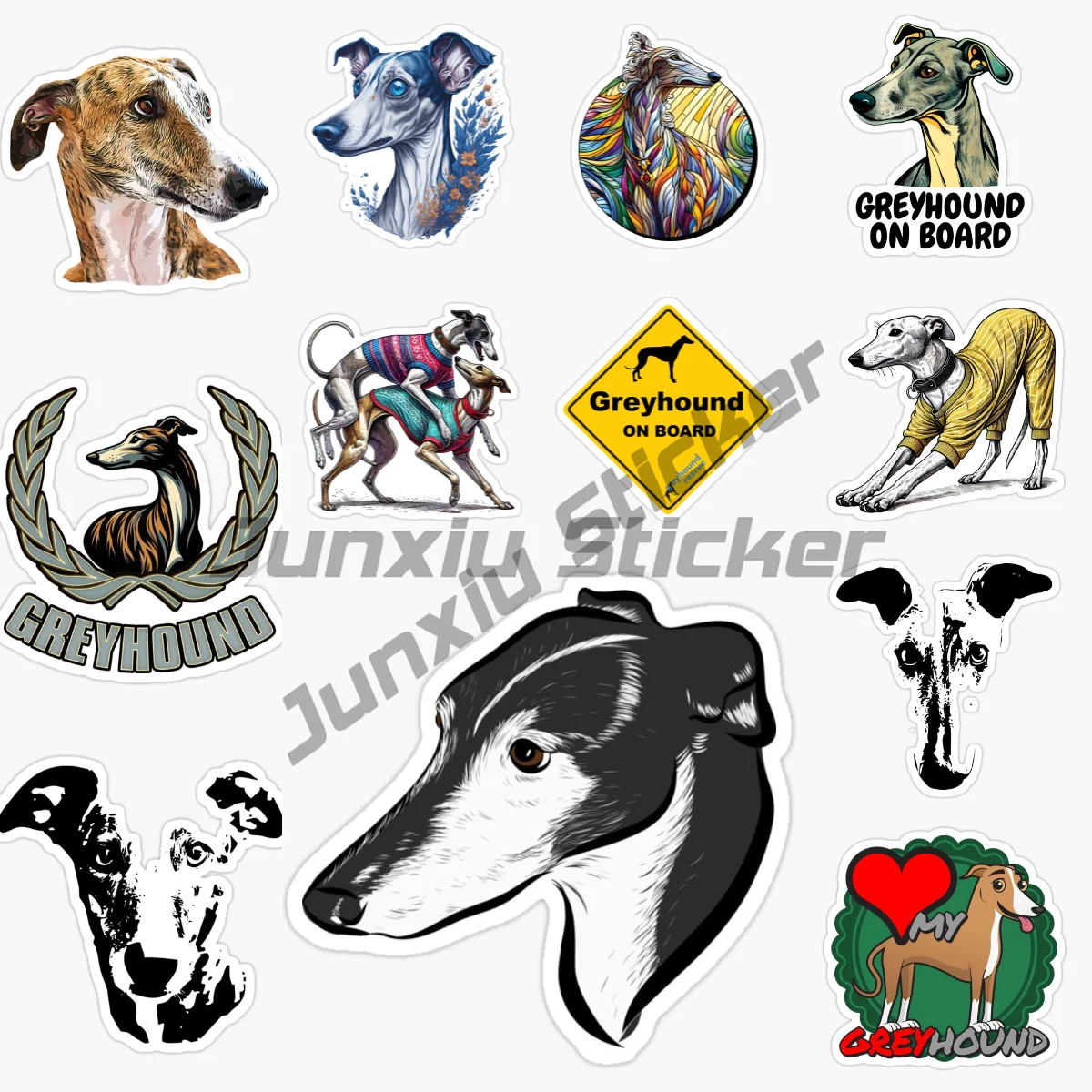 Spanish Lion Dog Greyhound Car Stickers Vinyl Self Adhesive Flower Laptop Luggage Auto Bumper Decal Waterproof Car Accessories 
Spanish Lion Dog Greyhound Car Stickers Vinyl Self Adhesive Flower Laptop Luggage Auto Bumper Decal Waterproof Car Accessories