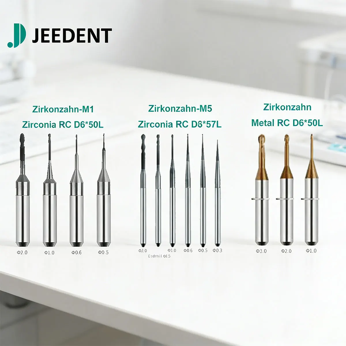 Zirkonzahn Dental Milling Burs Zirconia Metal Lithium Disilicate Emax Milling Cutters CAD/CAM Dental Lab Cutting Tools
Zirkonzahn Dental Milling Burs Zirconia Metal Lithium Disilicate Emax Milling Cutters CAD/CAM Dental Lab Cutting Tools