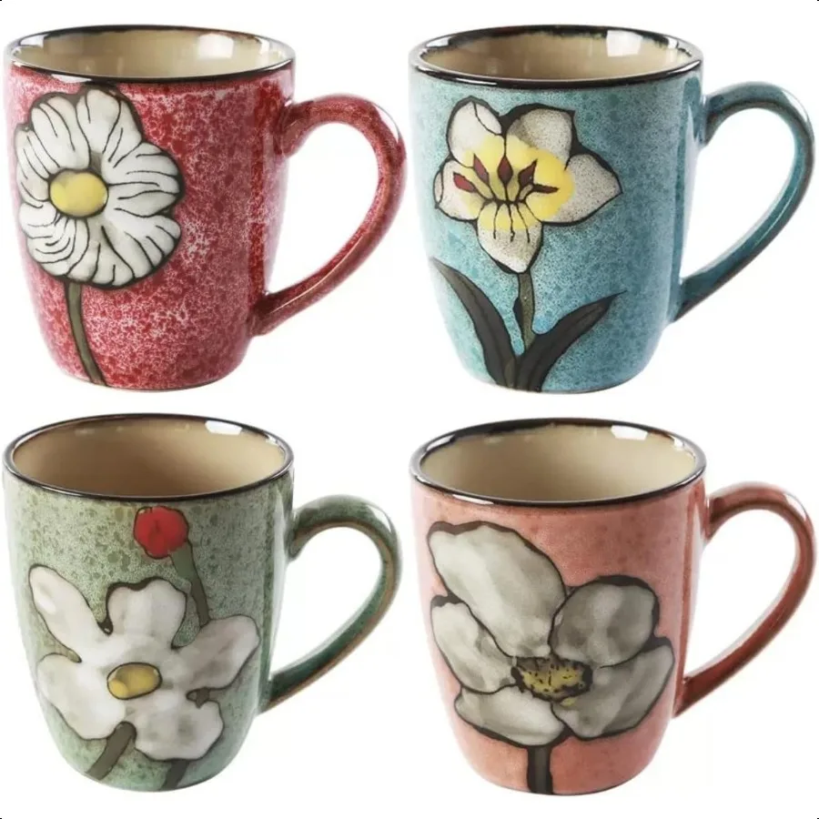 Ceramics 12oz Cappino MugCoffee mugs Tea mugs Kiln Glazing Proc Microwave and Dishwasher Safe Perfect For Tea Espro Latte Porce
Ceramics 12oz Cappino MugCoffee mugs Tea mugs Kiln Glazing Proc Microwave and Dishwasher Safe Perfect For Tea Espro Latte Porce