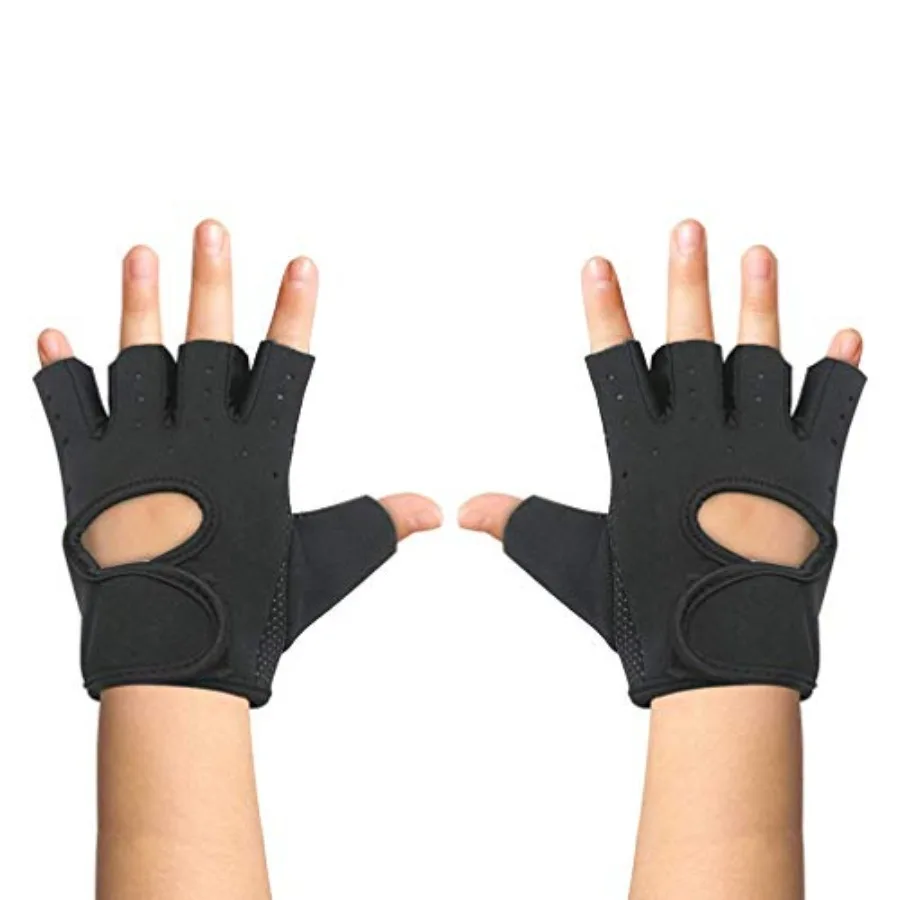 Fingerless Workout Gloves - Anti-Slip Fitness Mitten for Cycling Yoga Weightlifting, 1 Pair
Fingerless Workout Gloves - Anti-Slip Fitness Mitten for Cycling Yoga Weightlifting, 1 Pair