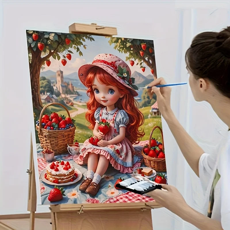 Professional Art Use 1pc frameless DIY Paint by Numbers Kit for Adult Beginners - Includes Acrylic Paints, Canvas, 3 Paintbrushe
Professional Art Use 1pc frameless DIY Paint by Numbers Kit for Adult Beginners - Includes Acrylic Paints, Canvas, 3 Paintbrushe