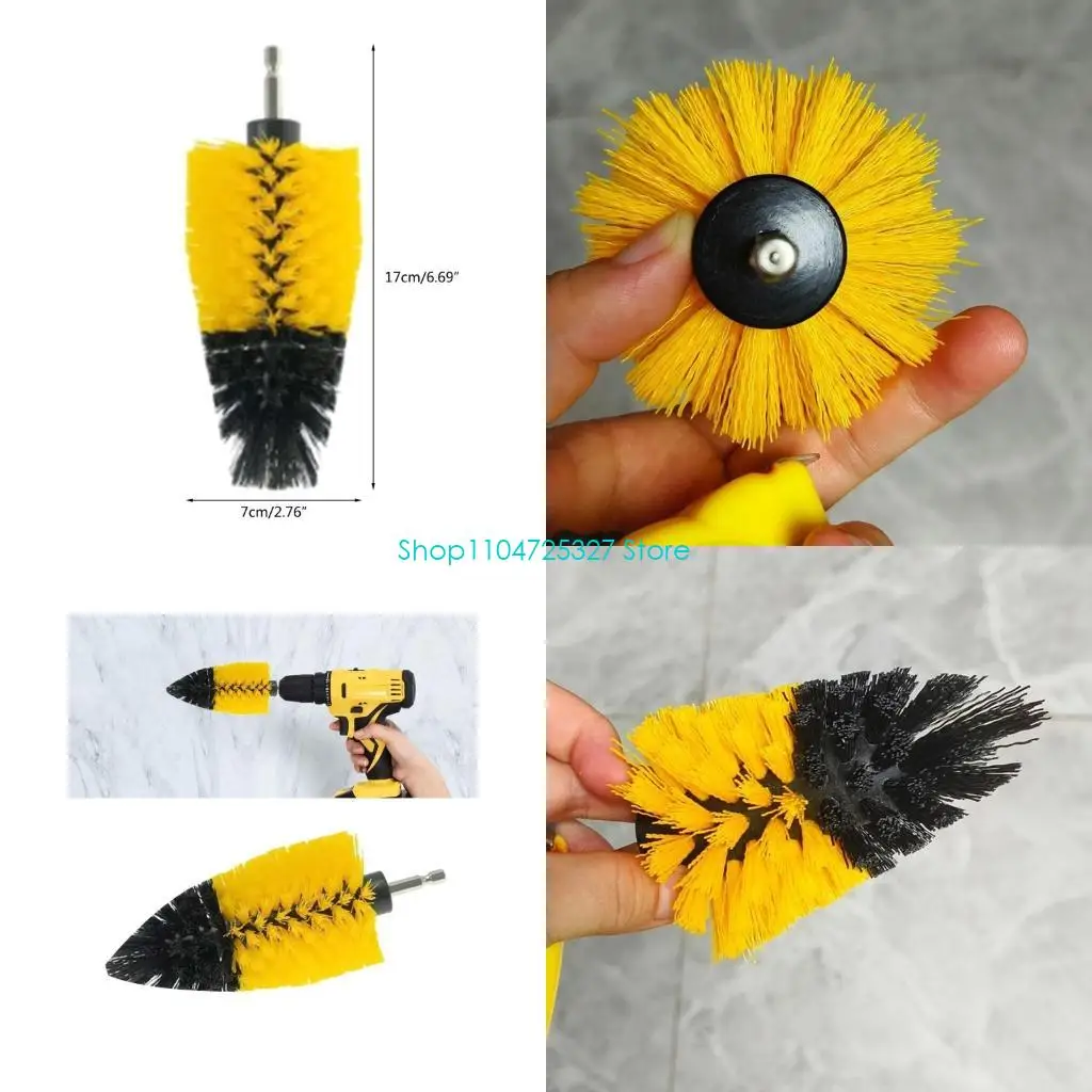 D8KF Conical Pointed Drill Brush for Floor/Wall Tile Cleaning Save Time and Energy
D8KF Conical Pointed Drill Brush for Floor/Wall Tile Cleaning Save Time and Energy