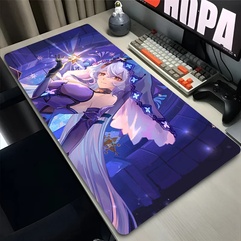 Mouse Pad Laptop Anime Extended Desktop Mat Computer Mousepad PC Gaming Accessories Keyboard Pad H-honkai Star Rail Black Swan
Mouse Pad Laptop Anime Extended Desktop Mat Computer Mousepad PC Gaming Accessories Keyboard Pad H-honkai Star Rail Black Swan