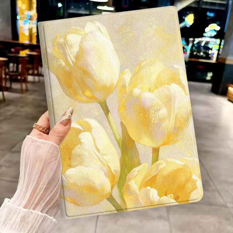 Yellow Tulip Bouquet Soft For Apple iPad Pro Mini A16 A17 A14 4 5 6 7 6th 7th Gen 9.7 12.9 11 13 M4 inch Tablet Case
Yellow Tulip Bouquet Soft For Apple iPad Pro Mini A16 A17 A14 4 5 6 7 6th 7th Gen 9.7 12.9 11 13 M4 inch Tablet Case