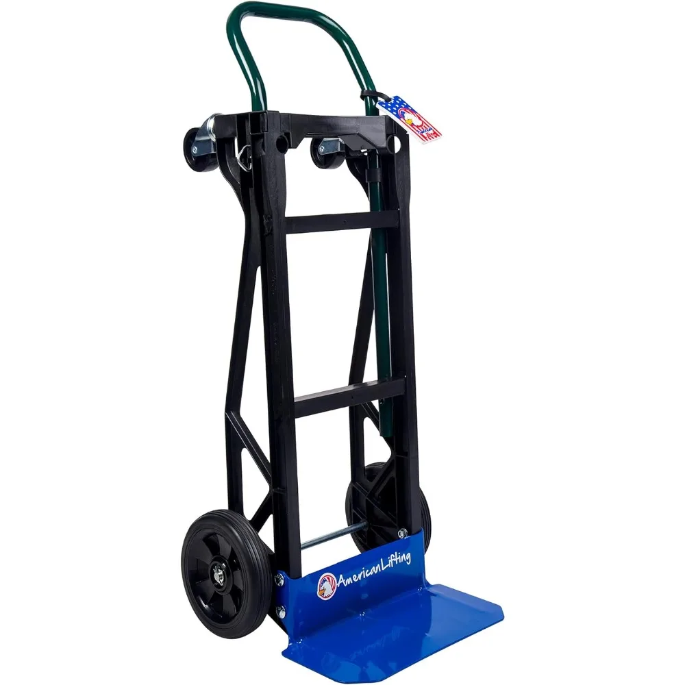 400 lb Capacity Ultra Lightweight Super Strong Nylon Convertible Hand Truck & Dolly
400 lb Capacity Ultra Lightweight Super Strong Nylon Convertible Hand Truck & Dolly