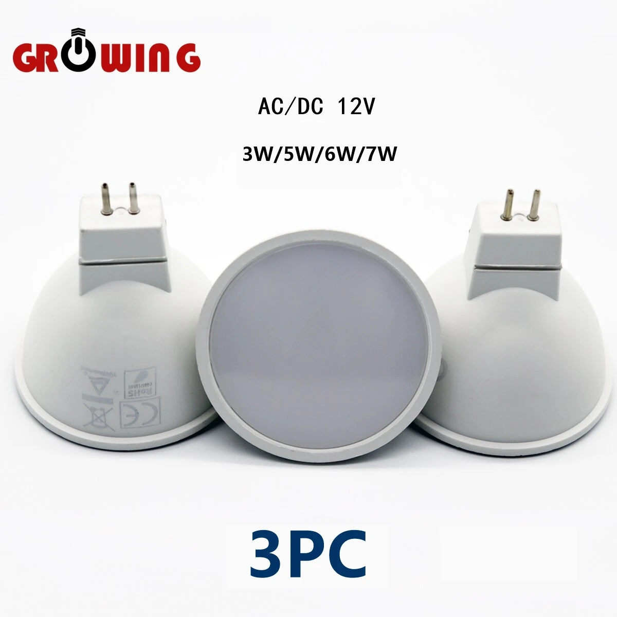 LED spotlight low-voltage MR16 GU5.3 12V 3W-7W High lumen strobe-free suitable for children's room, kitchen and living room
LED spotlight low-voltage MR16 GU5.3 12V 3W-7W High lumen strobe-free suitable for children's room, kitchen and living room