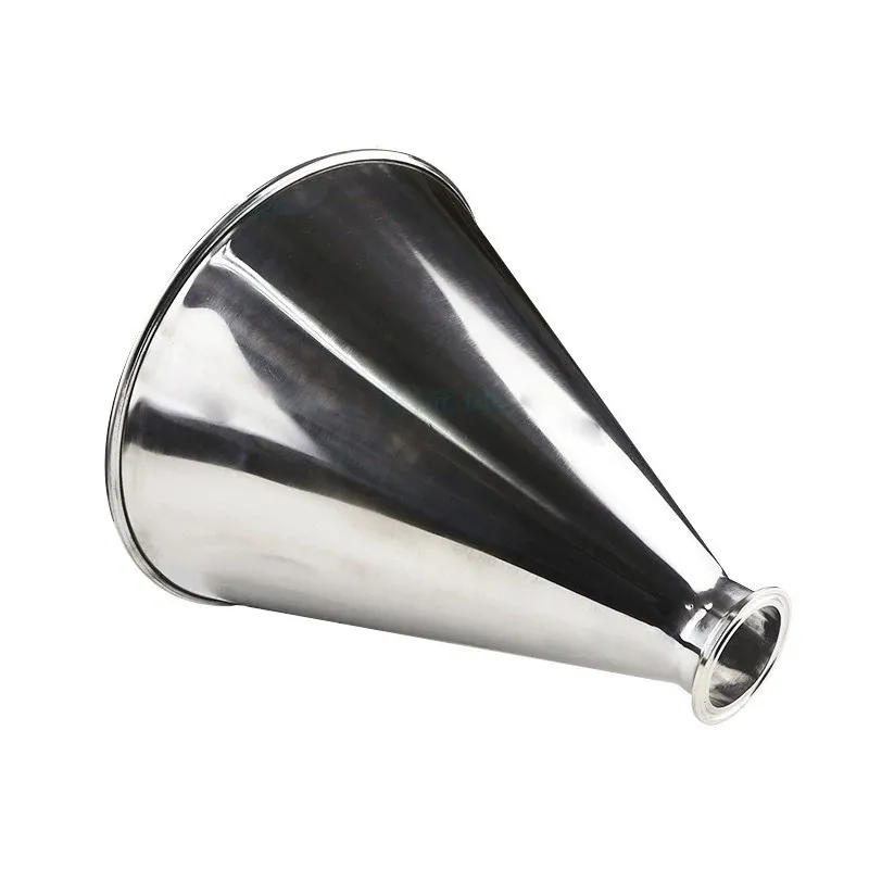 304 stainless steel food machinery funnel conical hopper diameter feeding blanking sanitary funnel custom injection molding
304 stainless steel food machinery funnel conical hopper diameter feeding blanking sanitary funnel custom injection molding