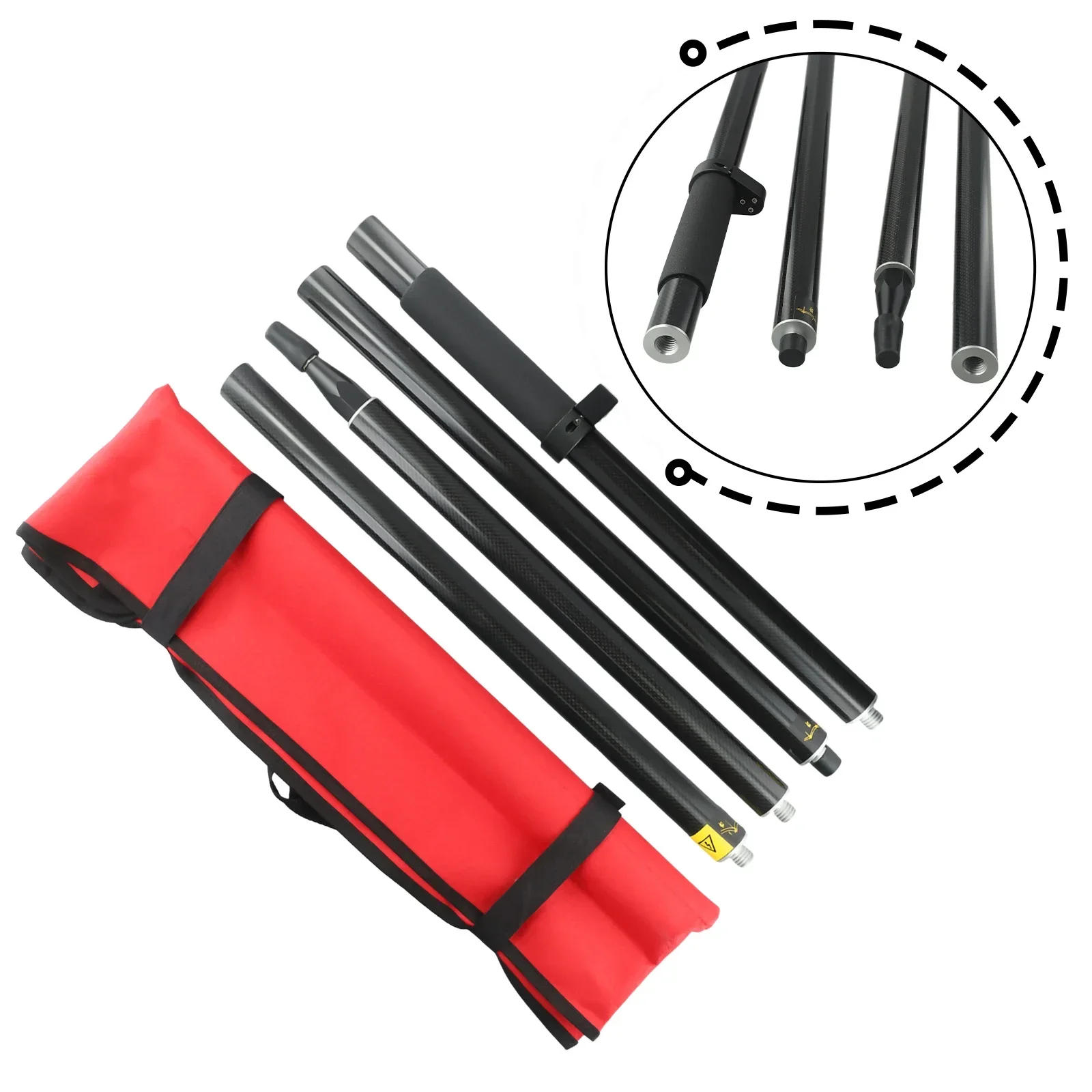 Tool Carbon Rod Carbon Fiber Pole Insulated Thread 5/8" 0.9KG 32mm Compatible 5cm/section Top-quality 2022 New
Tool Carbon Rod Carbon Fiber Pole Insulated Thread 5/8" 0.9KG 32mm Compatible 5cm/section Top-quality 2022 New