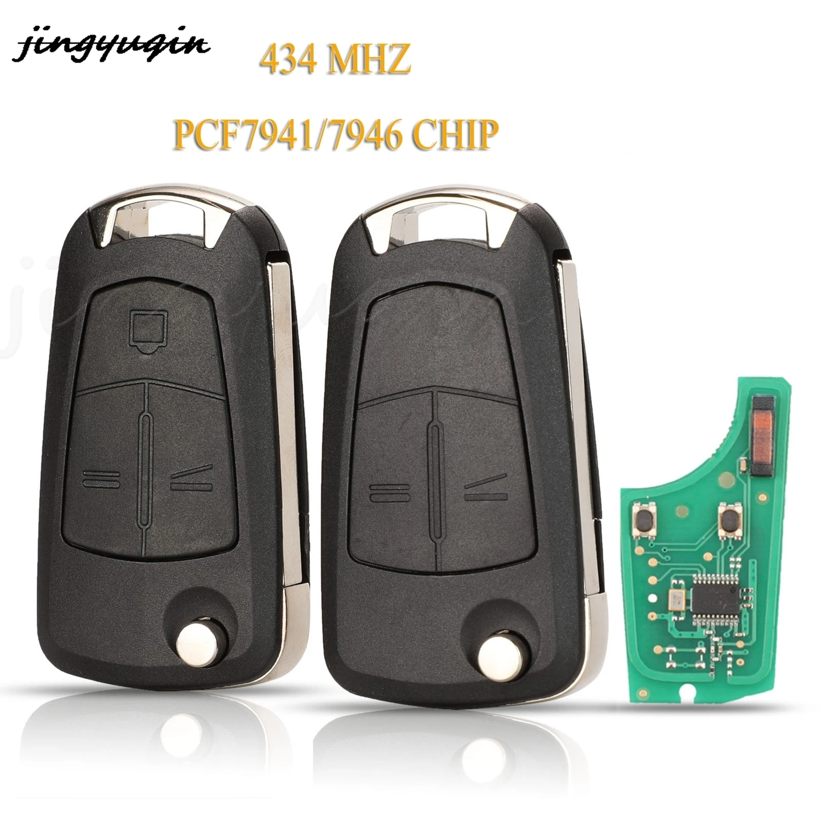 jingyuqin Remote Car Key PCF7941/PCF7946 For Opel/Vauxhall Astra H 2004-2009 Zafira B 2005-2013 PCF7946 For Vectra C 2002-2008
jingyuqin Remote Car Key PCF7941/PCF7946 For Opel/Vauxhall Astra H 2004-2009 Zafira B 2005-2013 PCF7946 For Vectra C 2002-2008