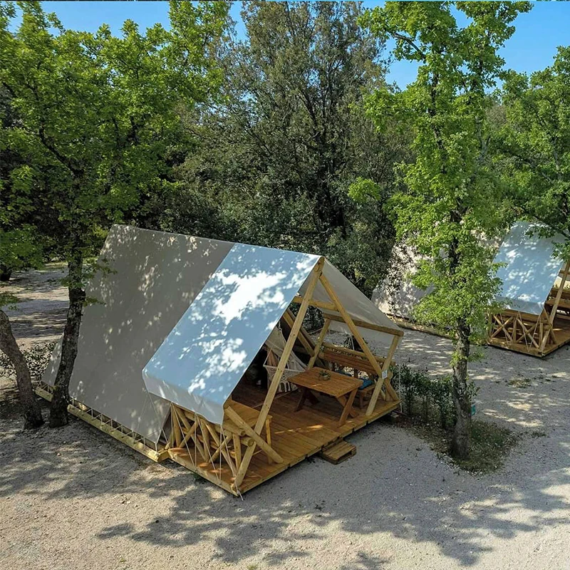 Wilderness Strong Wood Structure Tropical Safari Hotel Waterproof Luxury Camping Tent
Wilderness Strong Wood Structure Tropical Safari Hotel Waterproof Luxury Camping Tent