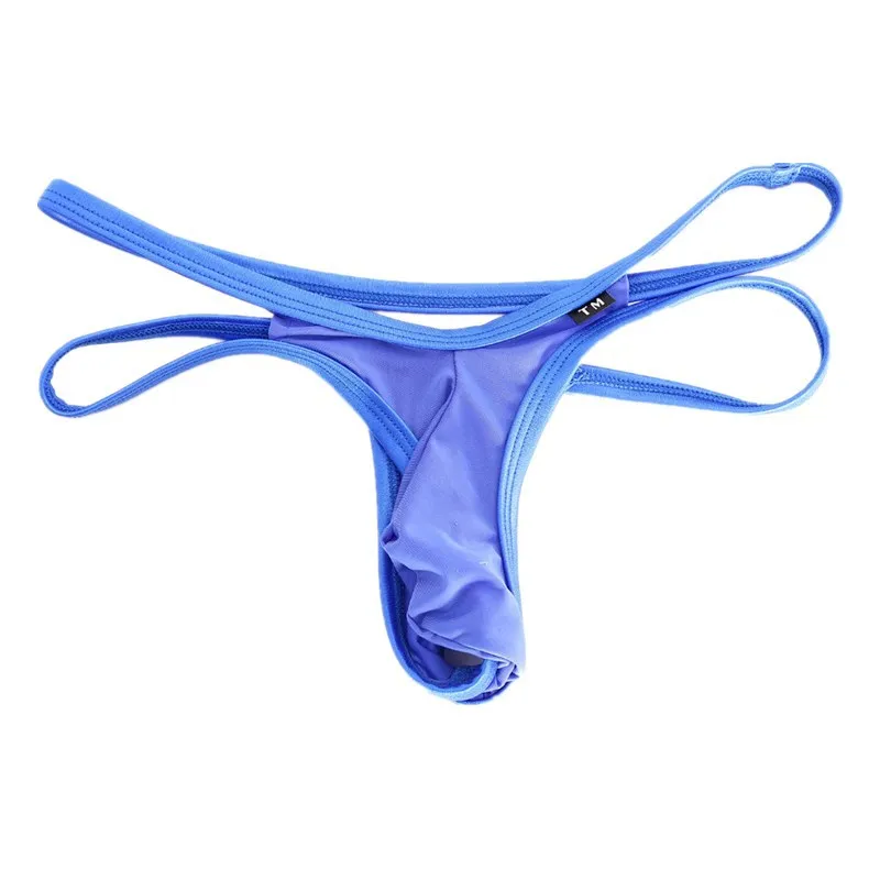 Men's Double Thin Strap Ice Silk G-String Thong Low Waist U-Pouch Elastic Breathable Underwear
Men's Double Thin Strap Ice Silk G-String Thong Low Waist U-Pouch Elastic Breathable Underwear