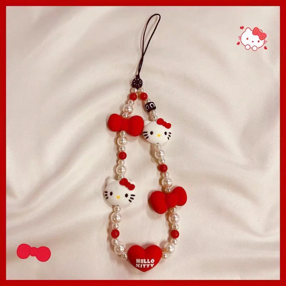 Kawaii аниме Sanrio Hello Kitty ремешок из бисера в форме сердца с рисунком Kt Cat для девочек, рюкзак, украшения, аксессуары, рождественские подарки
Kawaii аниме Sanrio Hello Kitty ремешок из бисера в форме сердца с рисунком Kt Cat для девочек, рюкзак, украшения, аксессуары, рождественские подарки