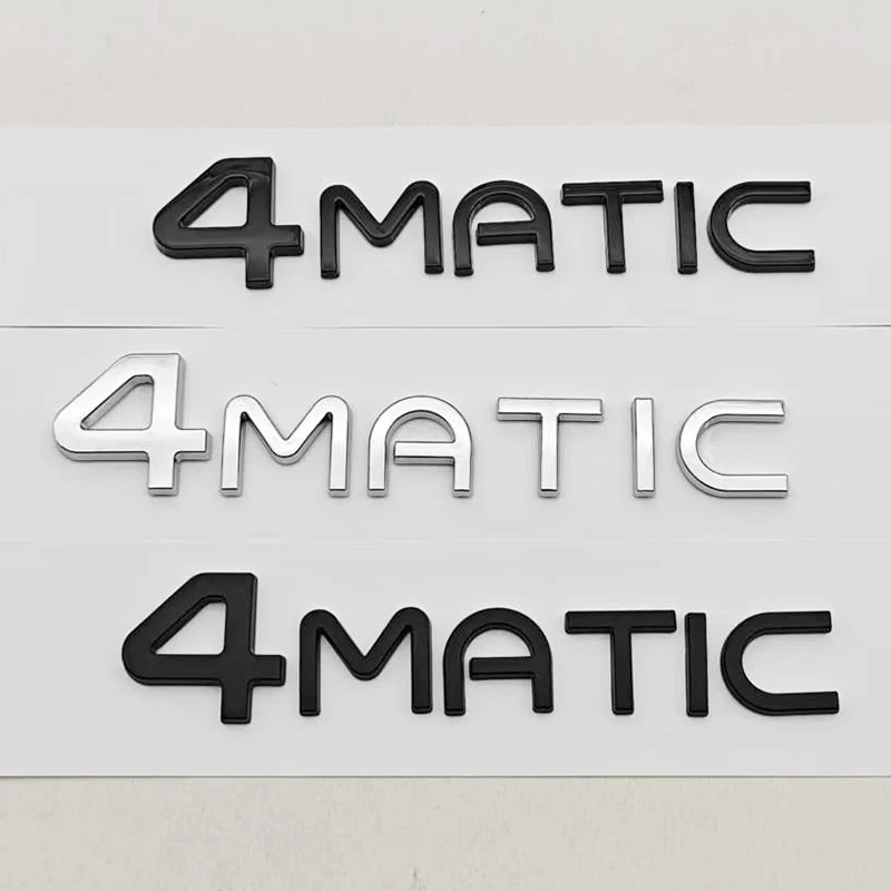 3D ABS Car Letters Logo 4MATIC Badge Sticker Rear Trunk Emblem Decals For Mercedes Benz EQA250 EQA260 EQA300 EQA350 Accessories
3D ABS Car Letters Logo 4MATIC Badge Sticker Rear Trunk Emblem Decals For Mercedes Benz EQA250 EQA260 EQA300 EQA350 Accessories