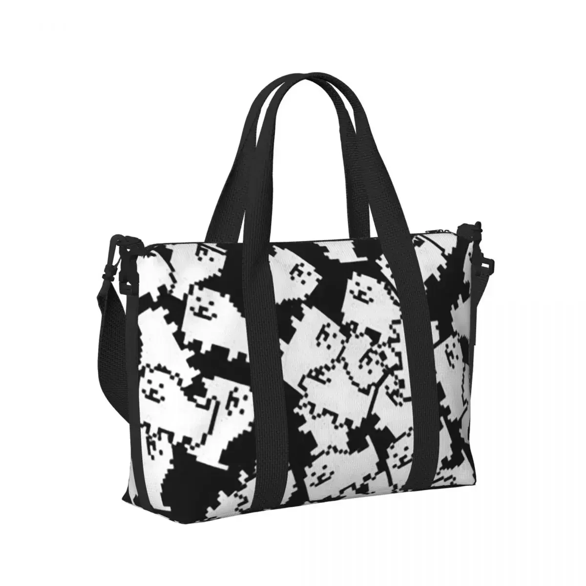 Undertale Annoying Dog Video Game Cute Beach Travel Bag Large Capacity Tote Bags for Gym Yoga Women Shopping Duffle Shoulder Bag
Undertale Annoying Dog Video Game Cute Beach Travel Bag Large Capacity Tote Bags for Gym Yoga Women Shopping Duffle Shoulder Bag