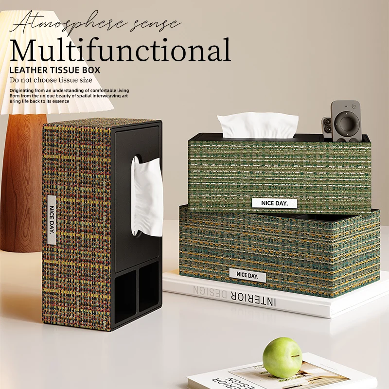 Modern Minimalist Tissue Box Remote Control Storage Box Living Room Coffee Table Integrated Design Sponge Inner Easy A...
Modern Minimalist Tissue Box Remote Control Storage Box Living Room Coffee Table Integrated Design Sponge Inner Easy A...