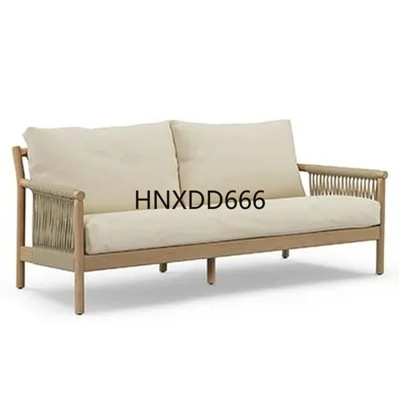 Набор уличных диванов из тикового дерева для двора и балкона, комбинация мебели для отдыха с дизайном плетения лозы
Набор уличных диванов из тикового дерева для двора и балкона, комбинация мебели для отдыха с дизайном плетения лозы