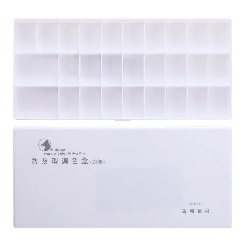 28 Grid Color Box Watercolor Flip Palette Special Student Painting Professional Art Color Supplies
28 Grid Color Box Watercolor Flip Palette Special Student Painting Professional Art Color Supplies