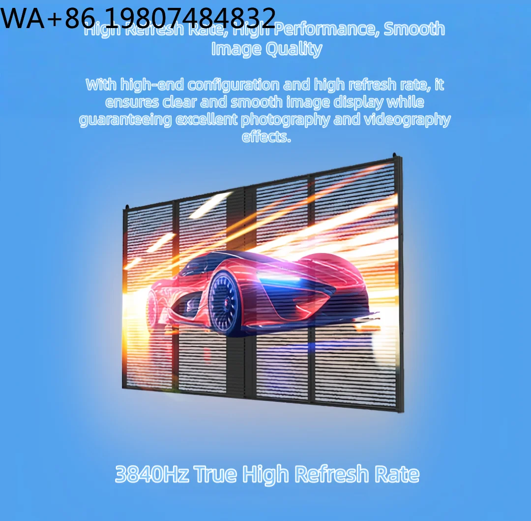 Self-luminous Transparent LED Screen 8K IP65 Waterproof, Floating Effect High-contrast Window Commercial Attraction, AliExpress
Self-luminous Transparent LED Screen 8K IP65 Waterproof, Floating Effect High-contrast Window Commercial Attraction, AliExpress