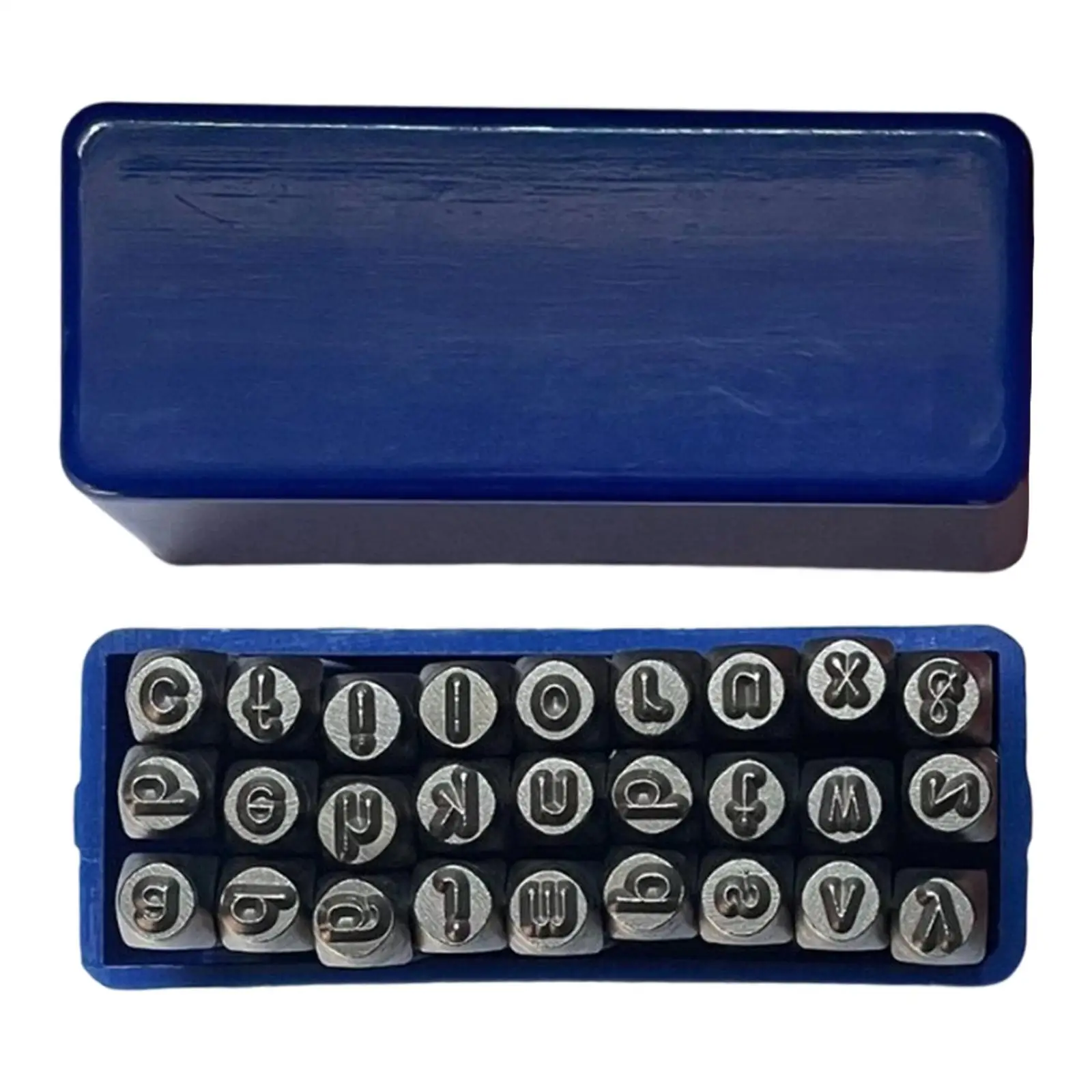 Steel Type Metal Stamping Kit with Box 27 Lowercase Letters for Jewelry Leather Craft and Stamp Making
Steel Type Metal Stamping Kit with Box 27 Lowercase Letters for Jewelry Leather Craft and Stamp Making