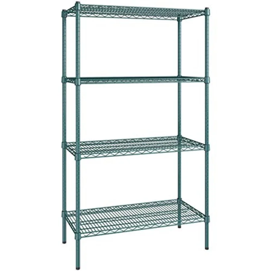 18" x 36" NSF Green Epoxy 4-Shelf Kit with 64" Posts, Heavy Duty Storage Shelving,Wire Shelving Kit,Commercial Storage Rack Unit
18" x 36" NSF Green Epoxy 4-Shelf Kit with 64" Posts, Heavy Duty Storage Shelving,Wire Shelving Kit,Commercial Storage Rack Unit