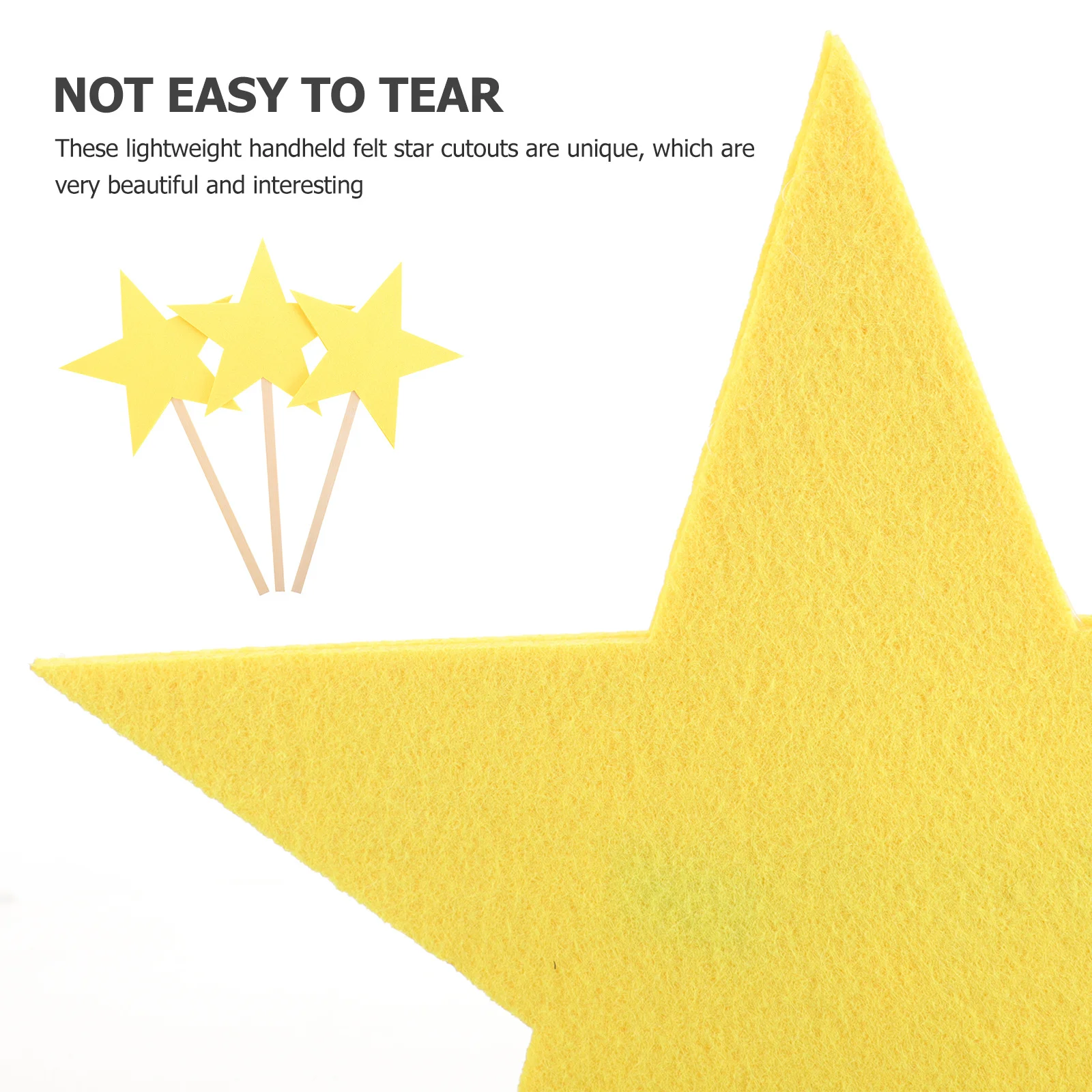 3pcs Felt Star Cutouts Handheld Stage Performance Props For Party Decorations Star Shaped Photo Prop Kids Scene Adornment
3pcs Felt Star Cutouts Handheld Stage Performance Props For Party Decorations Star Shaped Photo Prop Kids Scene Adornment