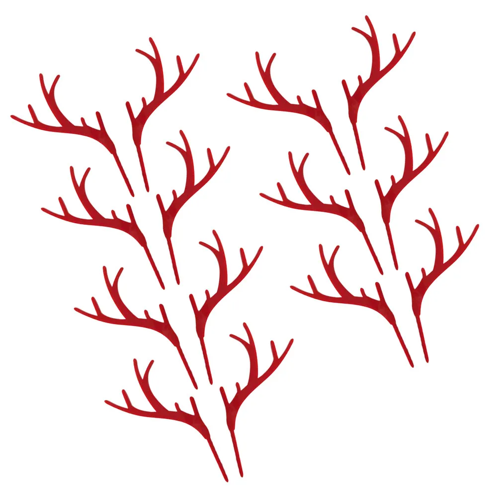 Christmas Antlers Shape Acrylic Cake Topper Red Decoration For Party Birthday Holiday Dessert Food Picks Cake
Christmas Antlers Shape Acrylic Cake Topper Red Decoration For Party Birthday Holiday Dessert Food Picks Cake
