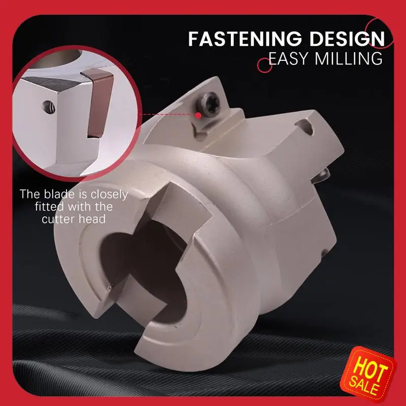 A08I C12 FMB22+ 400R Right Angle Shoulder Face Mill Cutter 50Mm + 10Pcs APMT1604 Carbide Inserts With Wrench For Milling Tool
A08I C12 FMB22+ 400R Right Angle Shoulder Face Mill Cutter 50Mm + 10Pcs APMT1604 Carbide Inserts With Wrench For Milling Tool
