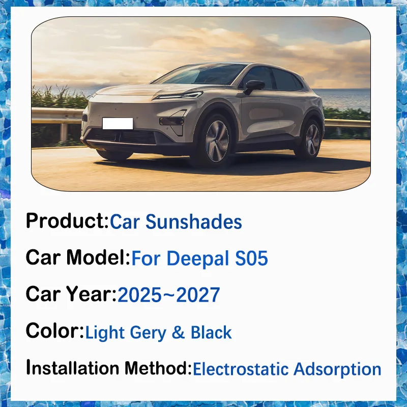 Car Skylight Sunshade For Deepal S05 2025 2026 2027 Nano Ice Crystals Film Window Visor Sun Shade Sunroof Cover Auto Accessories
Car Skylight Sunshade For Deepal S05 2025 2026 2027 Nano Ice Crystals Film Window Visor Sun Shade Sunroof Cover Auto Accessories