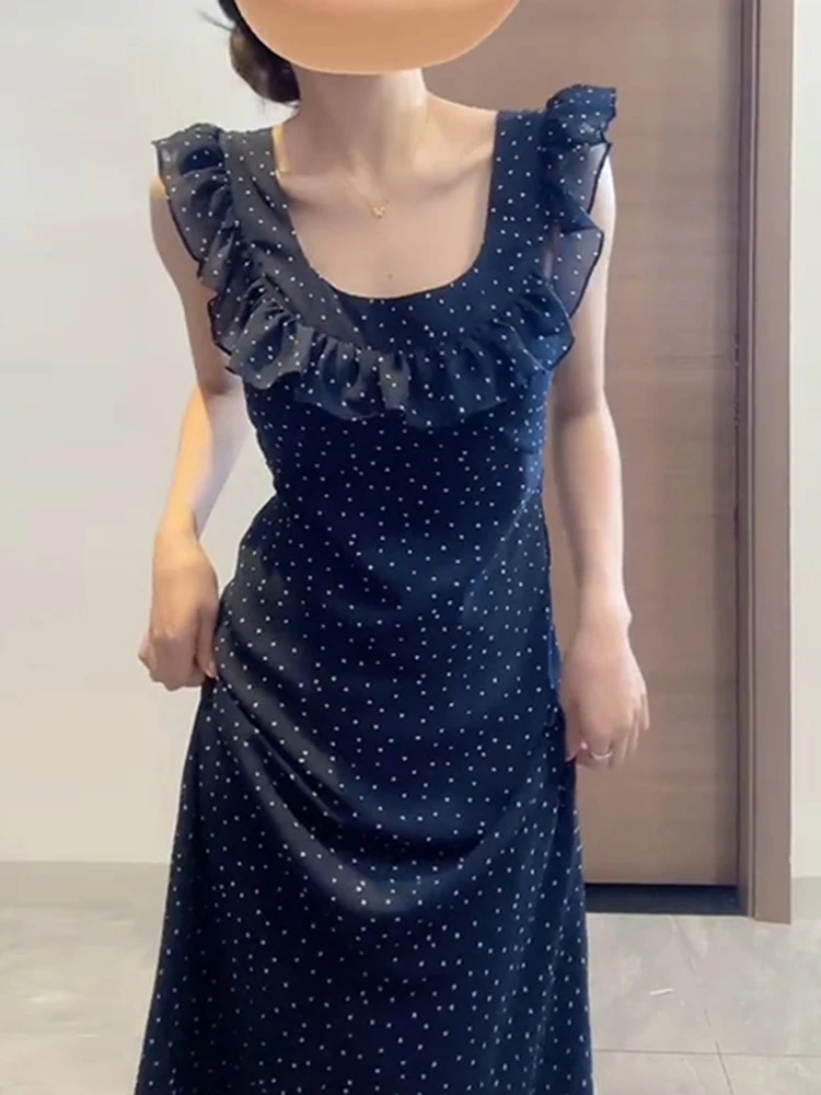 Summer New French Slim Woman Dress Sweet Elegant Ladies Women Dress Casual Fashion Street Sleeveless Dresses Female Chicly
Summer New French Slim Woman Dress Sweet Elegant Ladies Women Dress Casual Fashion Street Sleeveless Dresses Female Chicly