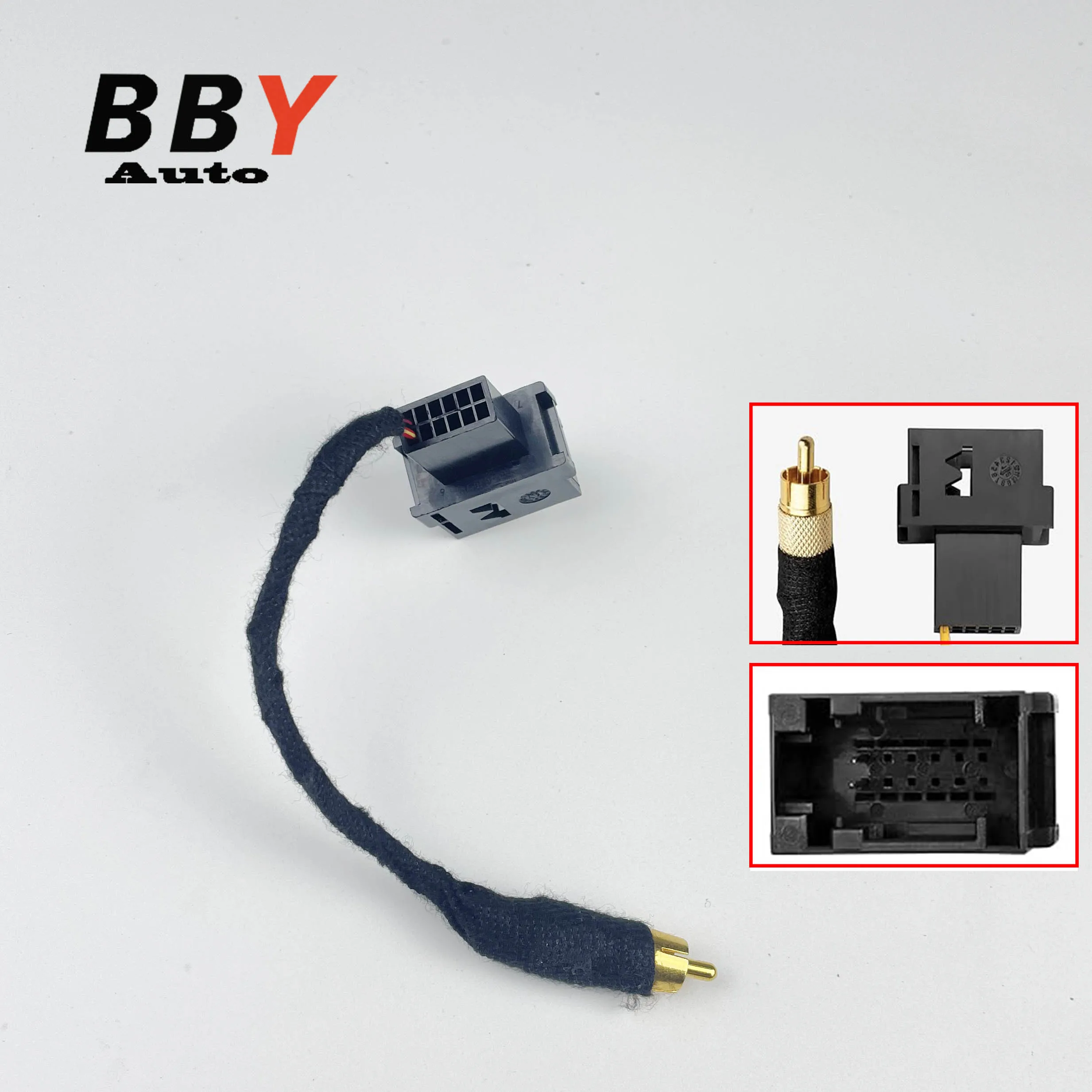 Car Camera Harness RCA Plug Replace HC3Z-19A387-B HU5Z-19A387-A For Ford Lincoln 2011-2016 SYNC 2 SYNC 3 Converter 4" to 8"PNP
Car Camera Harness RCA Plug Replace HC3Z-19A387-B HU5Z-19A387-A For Ford Lincoln 2011-2016 SYNC 2 SYNC 3 Converter 4" to 8"PNP