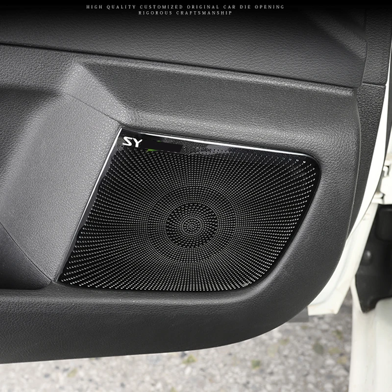 For Nissan Sylphy Sentra 2020 Car Door Gate Loudspeaker Sound Chrome Pad Speaker Cover Trim Frame Sticker Interior Accessories
For Nissan Sylphy Sentra 2020 Car Door Gate Loudspeaker Sound Chrome Pad Speaker Cover Trim Frame Sticker Interior Accessories