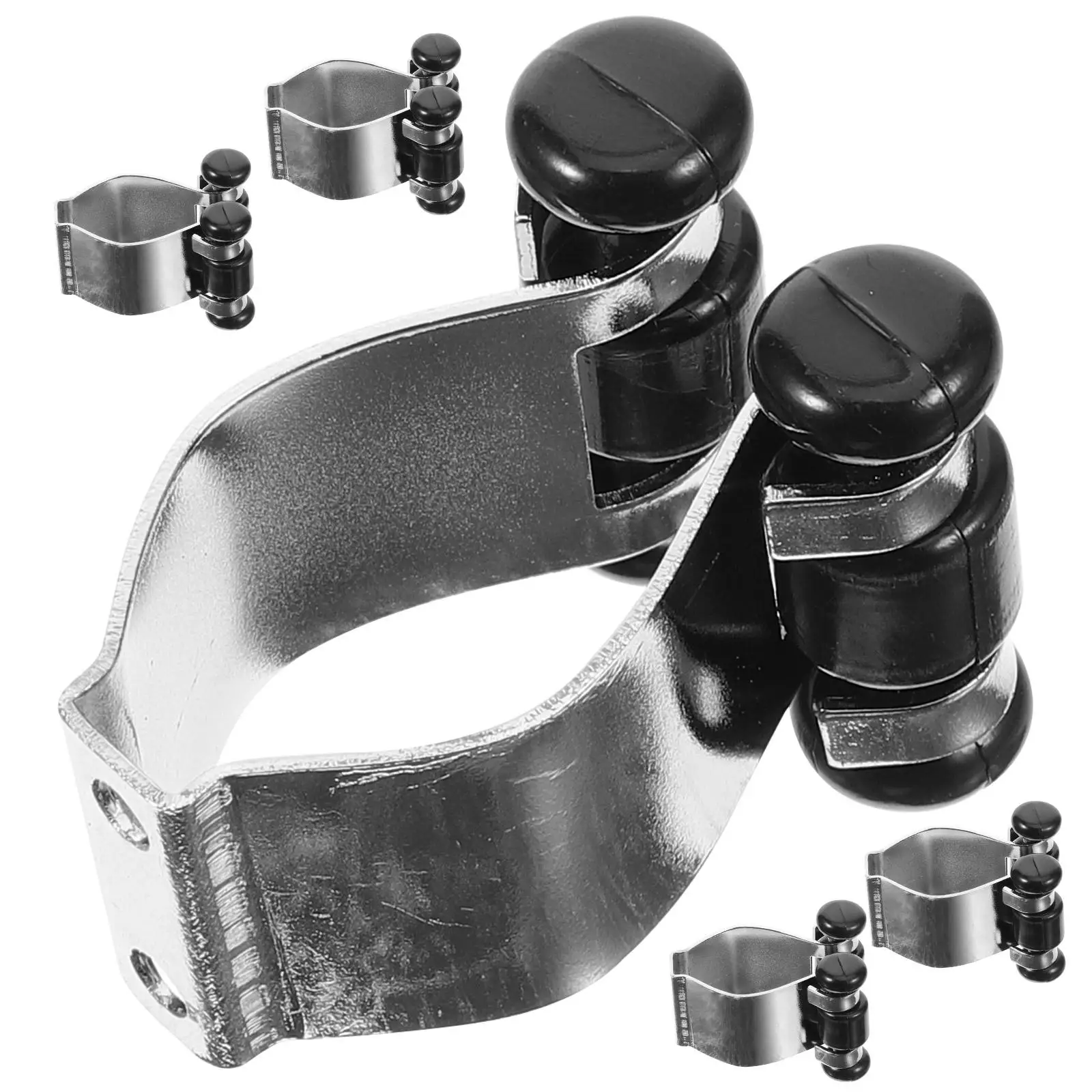 5 Pcs Bar Clamps Pool Cue Clip Rod Holder Fishing Holders for Wall Pod Silver Pole Club Rack
5 Pcs Bar Clamps Pool Cue Clip Rod Holder Fishing Holders for Wall Pod Silver Pole Club Rack