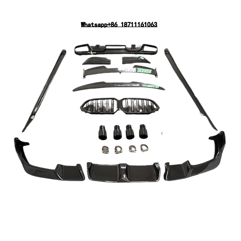LD Style Carbon Fiber Body Kit for X6m F96 Includes Front Lip Side Skirt Rear Diffuser Spoiler Hood Exhaust Pipe
LD Style Carbon Fiber Body Kit for X6m F96 Includes Front Lip Side Skirt Rear Diffuser Spoiler Hood Exhaust Pipe