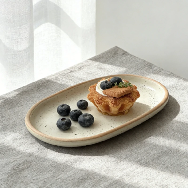 Vintage Distressed Ceramic Cake Plates Japanese High Appearance Oval Dessert Stand Afternoon Tea Fruit Tray for Home Tableware
Vintage Distressed Ceramic Cake Plates Japanese High Appearance Oval Dessert Stand Afternoon Tea Fruit Tray for Home Tableware