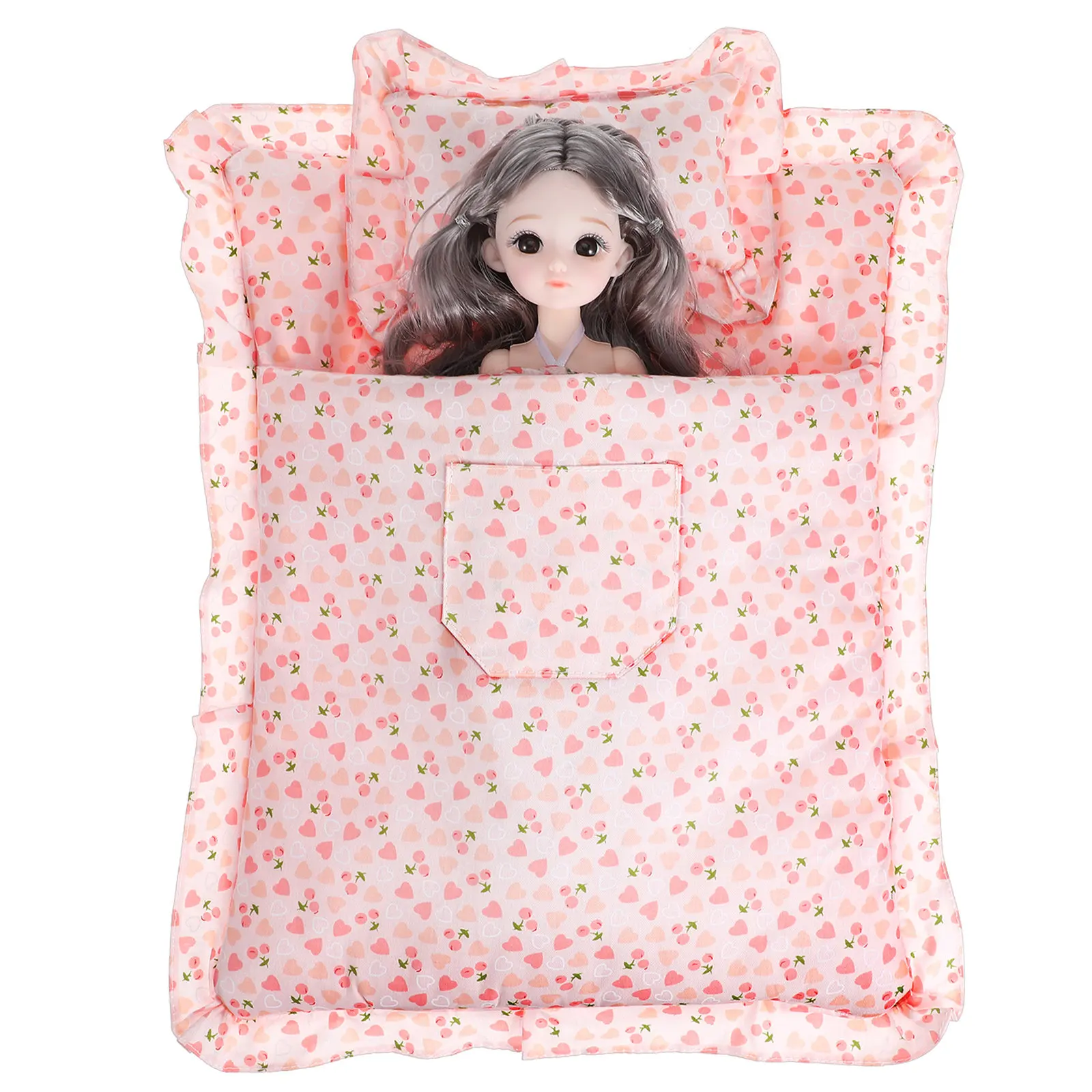 1Set Miniature Strawberry Bedding Soft Sleeping Bag Miniature Dollhouse Bedroom Accessory Realistic Decorative Bedding Set
1Set Miniature Strawberry Bedding Soft Sleeping Bag Miniature Dollhouse Bedroom Accessory Realistic Decorative Bedding Set