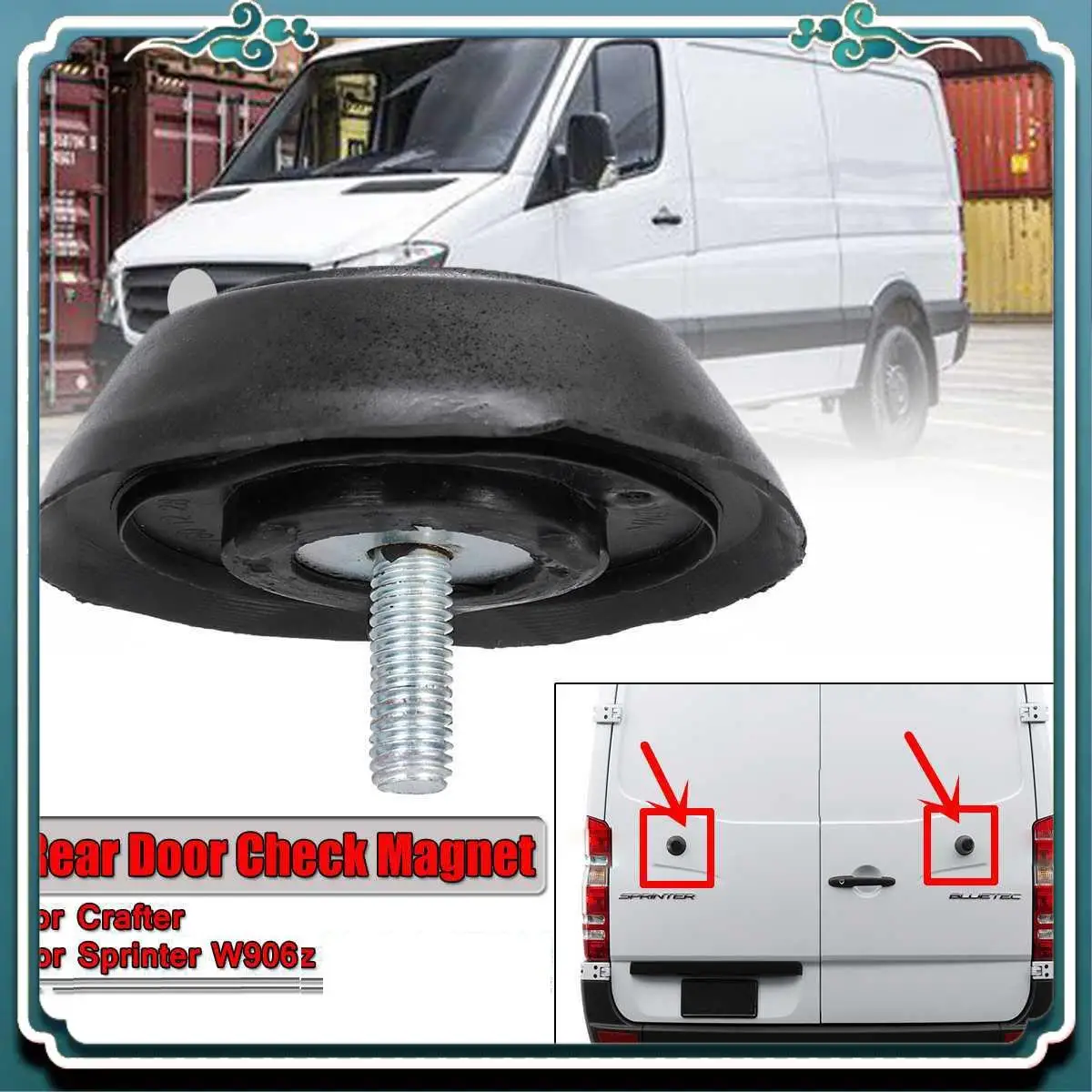 A54K-Магнитный открыватель задней двери автомобиля для Sprinter W906 для Crafter A9067601228, фиксатор остановки двери автомобиля
A54K-Магнитный открыватель задней двери автомобиля для Sprinter W906 для Crafter A9067601228, фиксатор остановки двери автомобиля