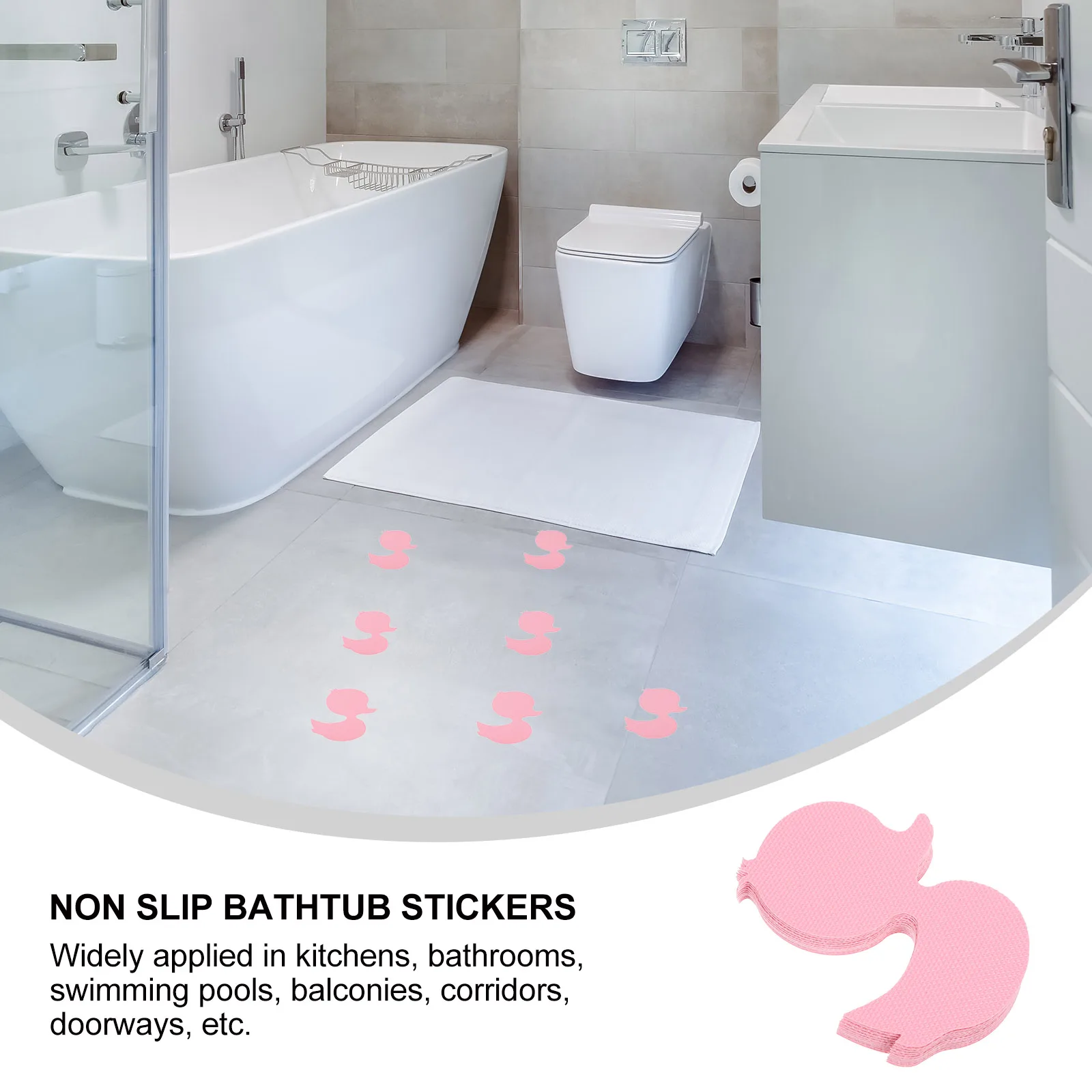 12Pcs Anti-Slip Stickers for Bathtub Non-Slip Bath Tub Decals Waterproof Floor Decals for Bathroom Shower Stairs Ceramic Tiles
12Pcs Anti-Slip Stickers for Bathtub Non-Slip Bath Tub Decals Waterproof Floor Decals for Bathroom Shower Stairs Ceramic Tiles