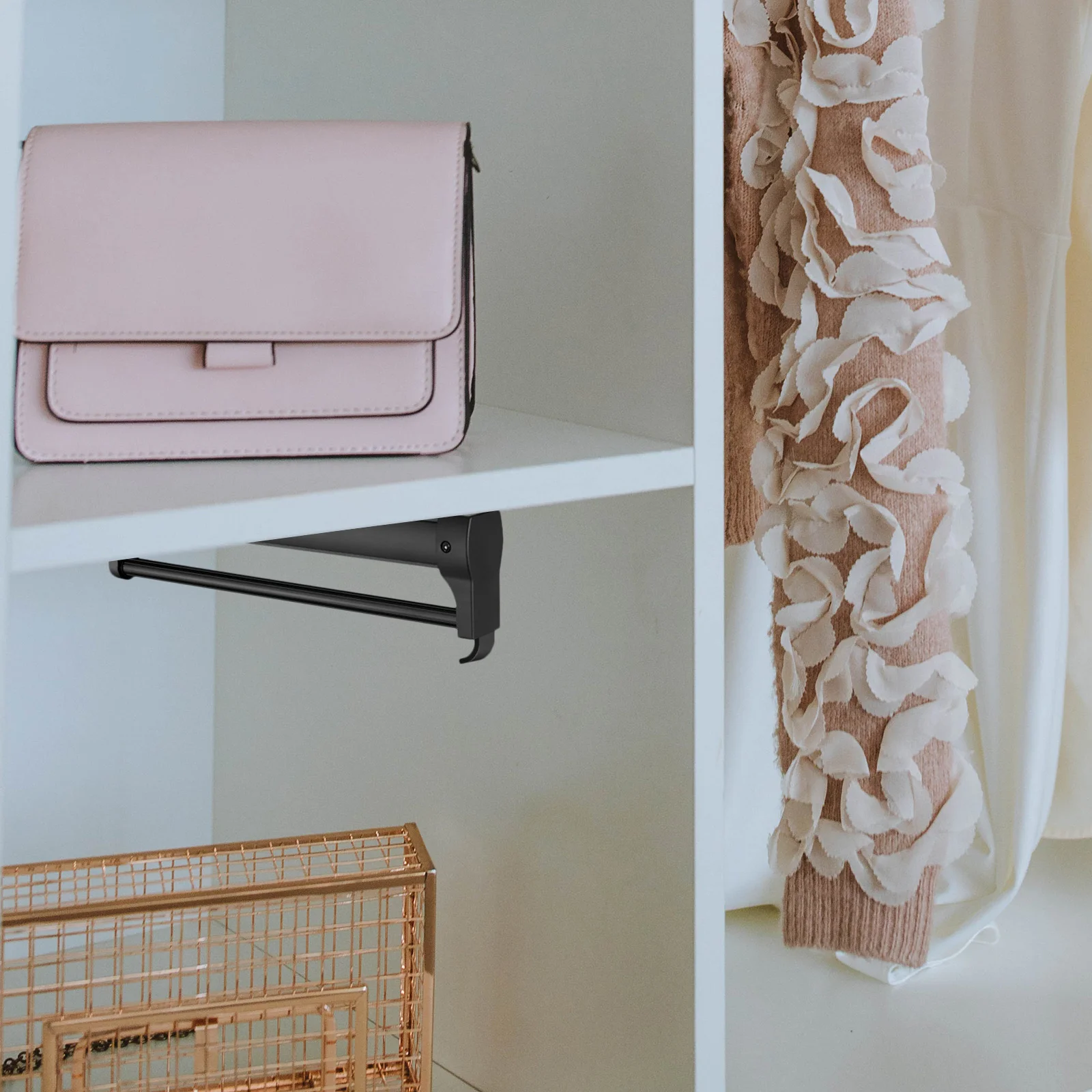 Retractable Trousers Rack Sliding Rail for Closet Adjustable Pull Out Wardrobe Board Slides Space Efficient Closet Glides Track
Retractable Trousers Rack Sliding Rail for Closet Adjustable Pull Out Wardrobe Board Slides Space Efficient Closet Glides Track