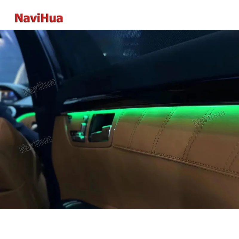 Обновленная интерьерная декоративная фотолампа Navihua для Mercedes Benz S Series W221, дверная лампа для приборной панели моделей W222
Обновленная интерьерная декоративная фотолампа Navihua для Mercedes Benz S Series W221, дверная лампа для приборной панели моделей W222
