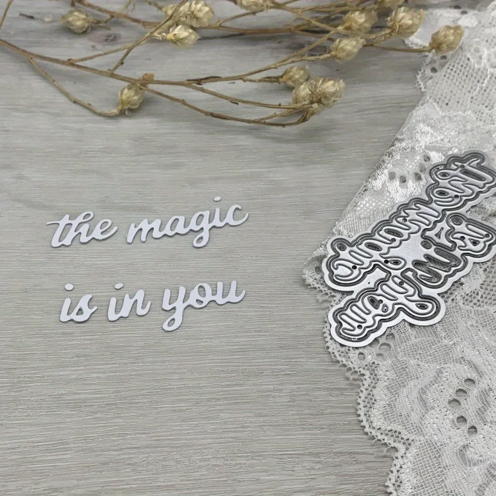 1pcs metal cutting dies cut die mold Magic letters decoration Scrapbook paper craft blade punch stencils dies
1pcs metal cutting dies cut die mold Magic letters decoration Scrapbook paper craft blade punch stencils dies
