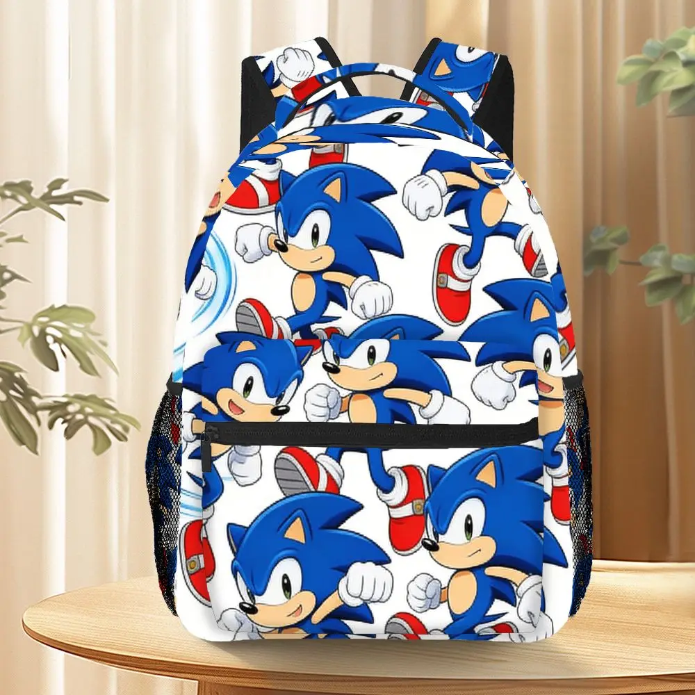 Cute Sonic The Hedgehog Full Print Backpack Durable Casual Daypack With Mesh Pocket For School Picnic Travel
Cute Sonic The Hedgehog Full Print Backpack Durable Casual Daypack With Mesh Pocket For School Picnic Travel