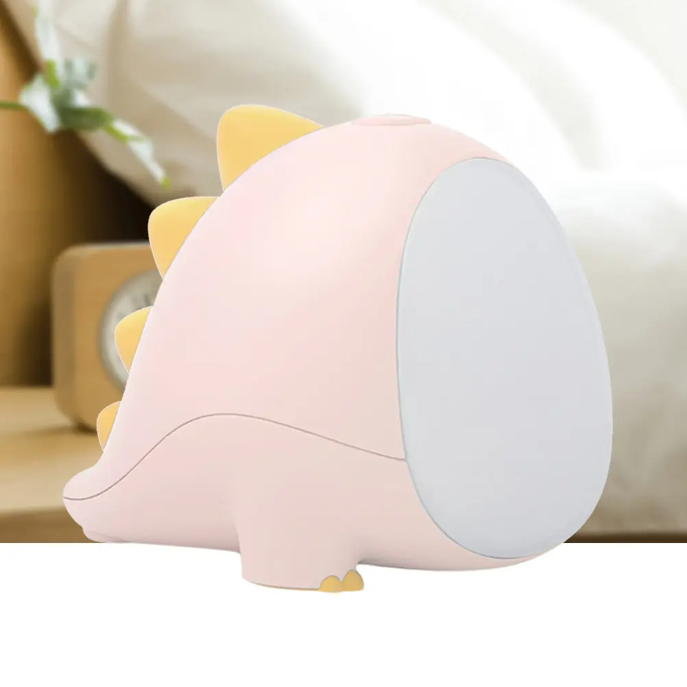 Silicone Dinosaur Night Light LED Bedside Lamp Warm Glow Timer Function for Bedroom Room Decor Pink Atmosphere Light
Silicone Dinosaur Night Light LED Bedside Lamp Warm Glow Timer Function for Bedroom Room Decor Pink Atmosphere Light