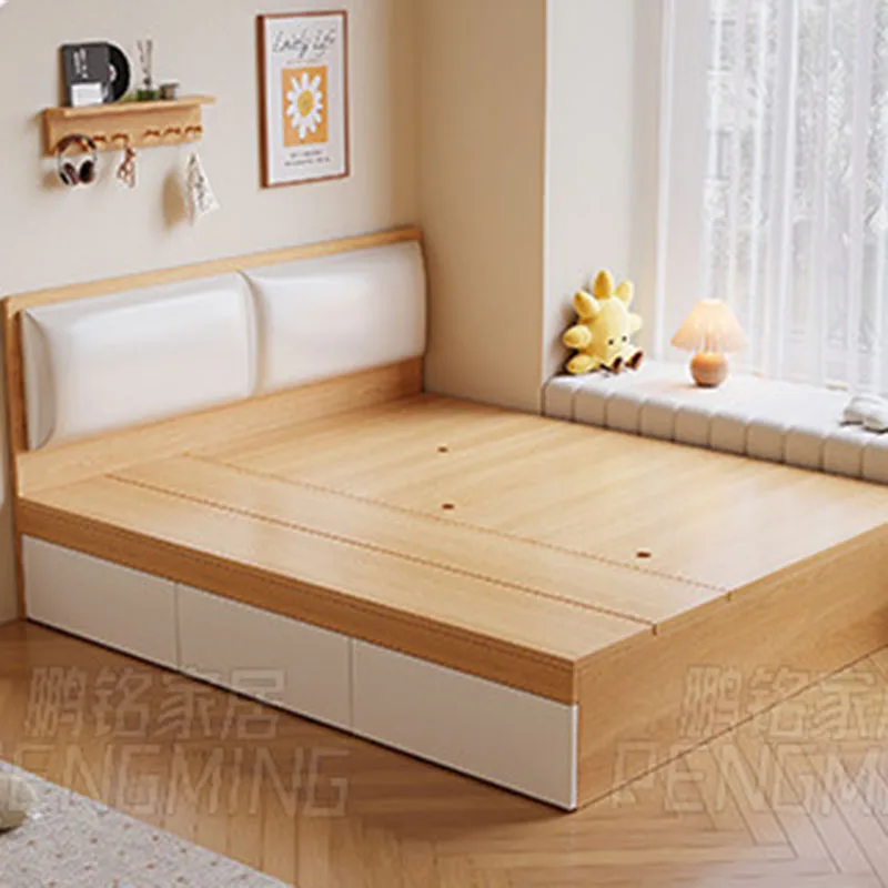 Floor Simple Bed Wooden Tatami Japanese Design Sleeping Platform Floor Full Massage Bed Bedroom Modern Muebles Trendy Furniture
Floor Simple Bed Wooden Tatami Japanese Design Sleeping Platform Floor Full Massage Bed Bedroom Modern Muebles Trendy Furniture