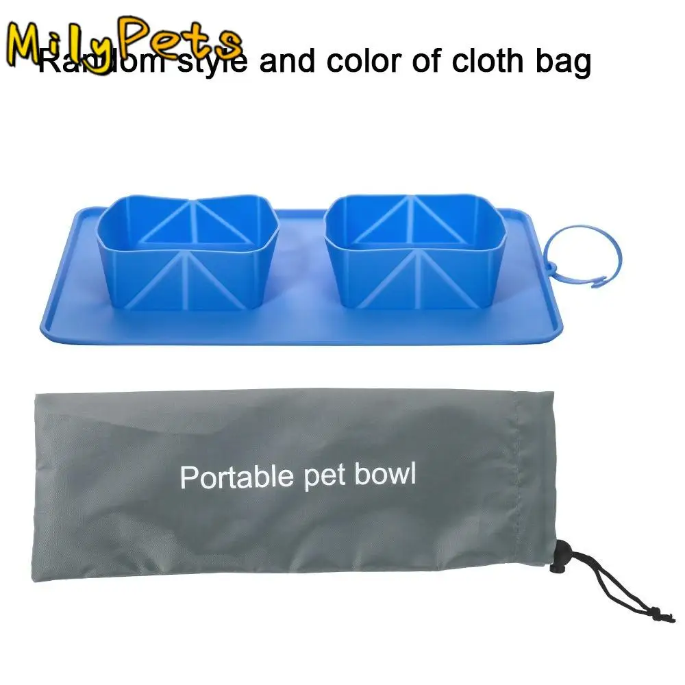 Pet Supplies 2-in-1 Silicone Folding Dog Bowl Anti Slip Soft Pet Feeding Bowl with Flannel Bag Pet Food Bowl Travel
Pet Supplies 2-in-1 Silicone Folding Dog Bowl Anti Slip Soft Pet Feeding Bowl with Flannel Bag Pet Food Bowl Travel